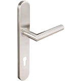INOX - BP Multipoint 105 Frankfurt Euro Entry Lever High US32D RH - Satin Stainless Steel