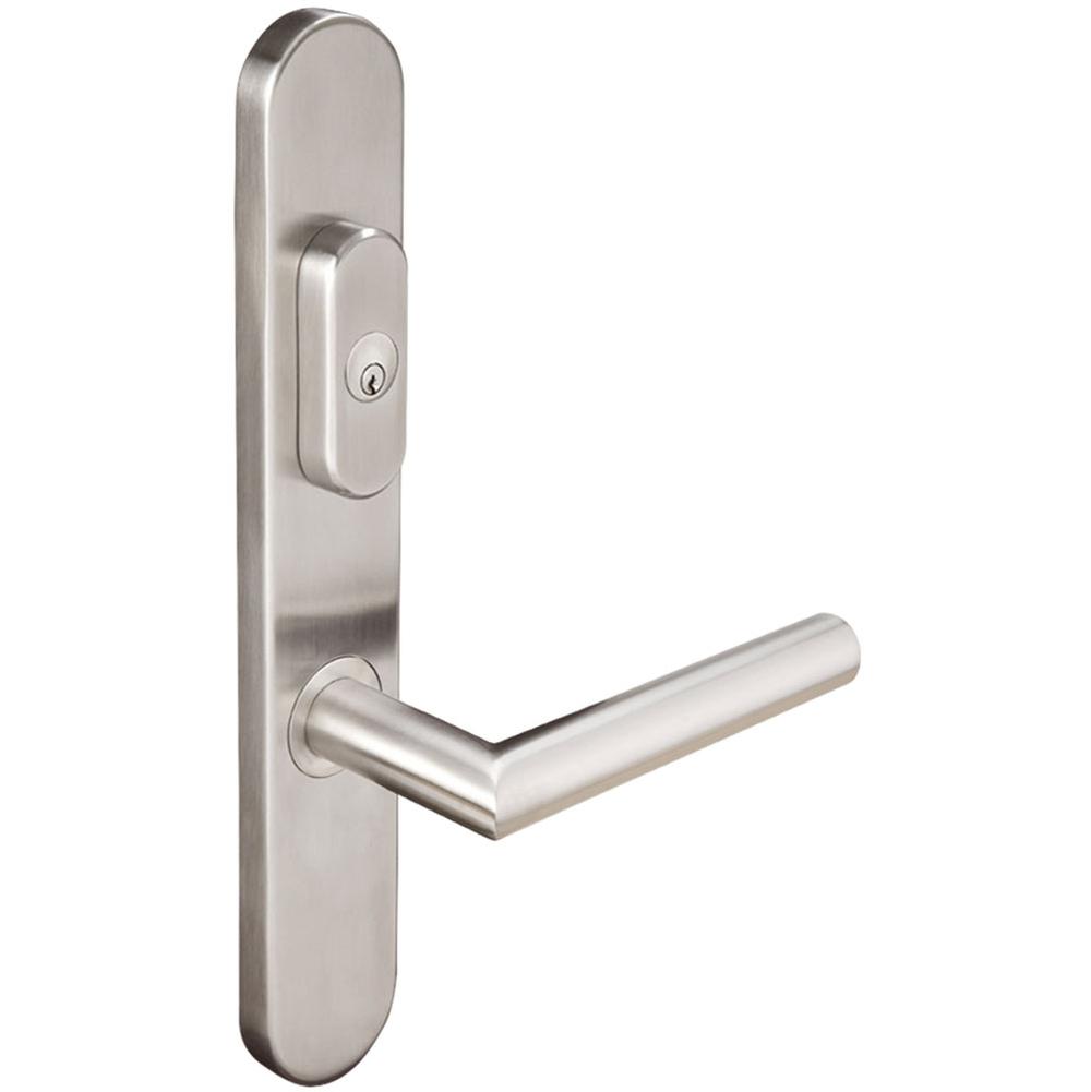 INOX - BP Multipoint 105 Frankfurt US Entry Lever Low US32D RH - Satin Stainless Steel