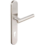 INOX - BP Multipoint 106 Copenhagen Euro Entry Lever High US32D LH - Satin Stainless Steel