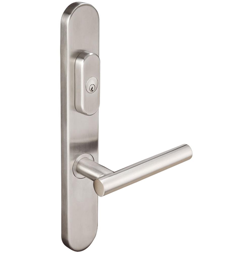INOX - BP Multipoint 106 Copenhagen US Entry Lever Low US32D LH - Satin Stainless Steel
