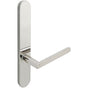 INOX - BP Multipoint 107 Stockholm Passage Lever Low US32 - Polished Stainless Steel