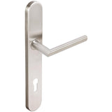 INOX - BP Multipoint 107 Stockholm Euro Entry Lever High US32D LH - Satin Stainless Steel