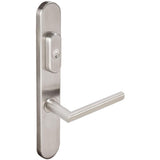 INOX - BP Multipoint 107 Stockholm US Entry Lever Low US32D LH - Satin Stainless Steel