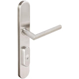 INOX - BP Multipoint 107 Stockholm US Entry Lever High US32D RH - Satin Stainless Steel
