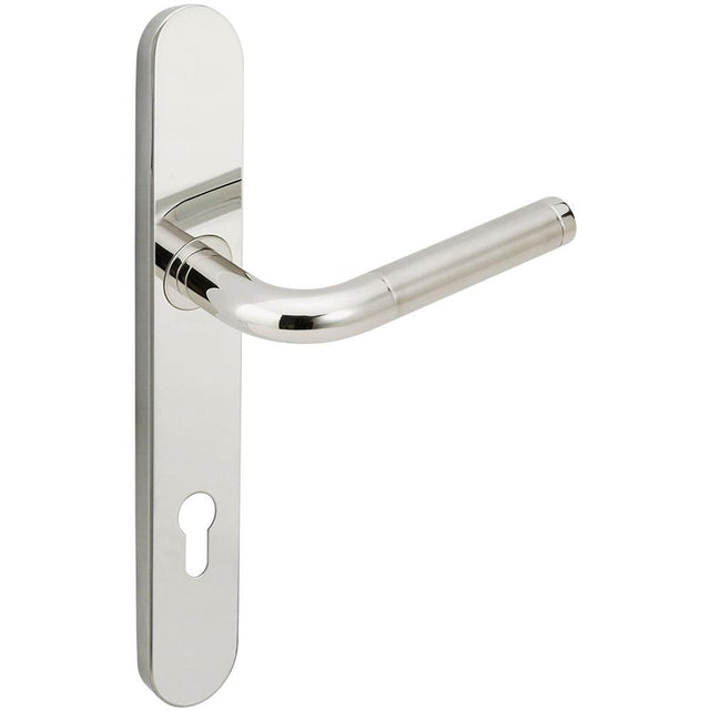 INOX - BP Multipoint 108 Vienna Euro Entry Lever High SP LH - Satin Stainless Steel
