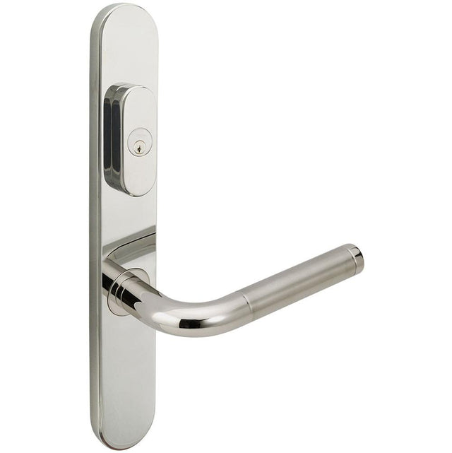 INOX - BP Multipoint 108 Vienna US Entry Lever Low SP LH - Satin Stainless Steel
