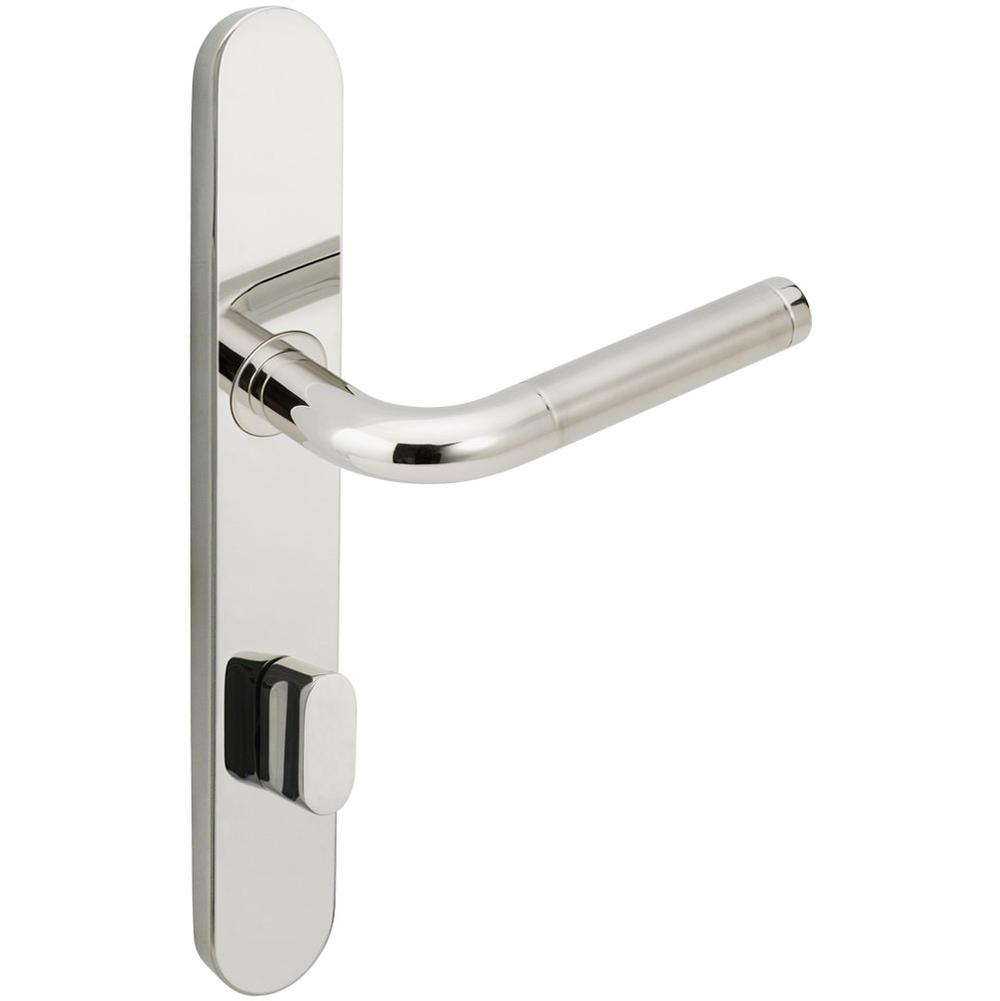 INOX - BP Multipoint 108 Vienna US Entry Lever High SP LH - Satin Stainless Steel