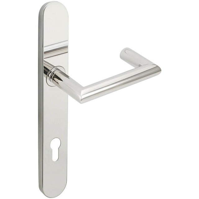 INOX - BP Multipoint 109 Stuttgart Euro Entry Lever High US32 RH - Polished Stainless Steel