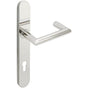 INOX - BP Multipoint 109 Stuttgart Euro Entry Lever High US32 LH - Polished Stainless Steel