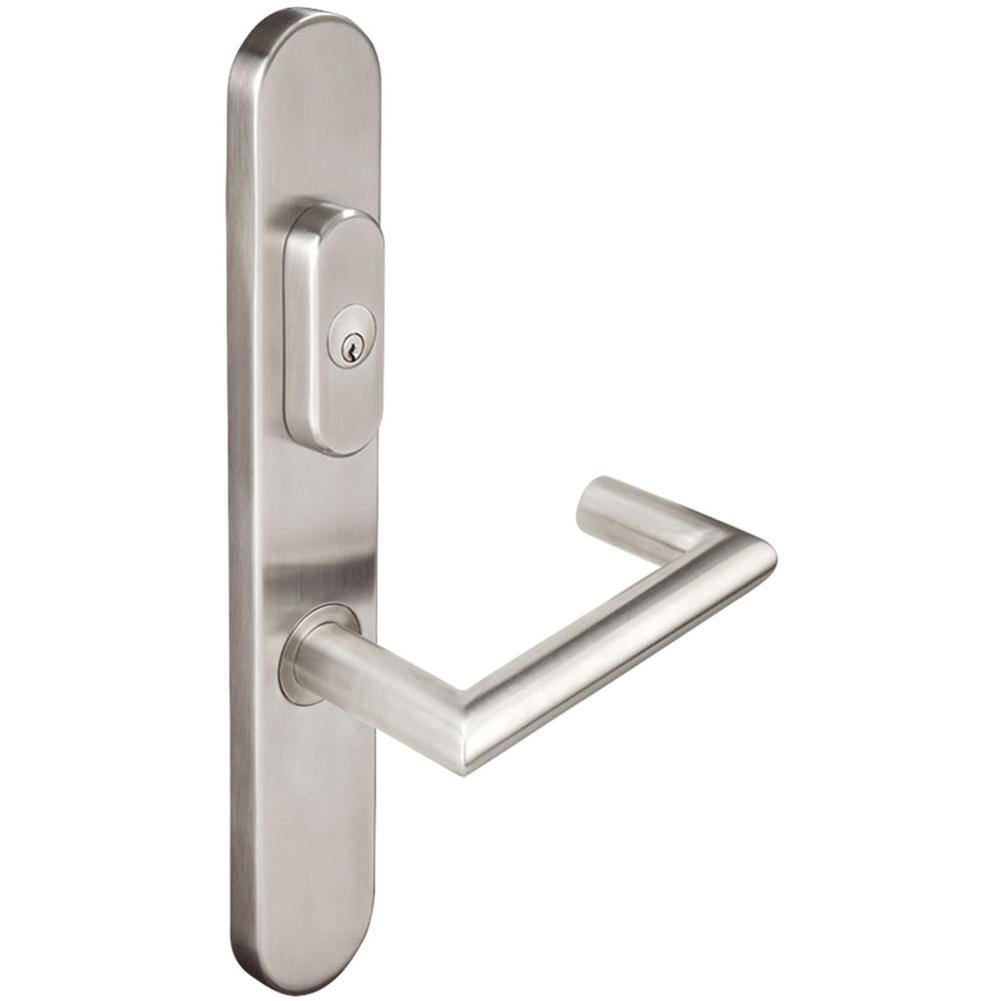 INOX - BP Multipoint 109 Stuttgart US Entry Lever Low US32D LH - Satin Stainless Steel