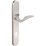 INOX - BP Multipoint 210 Air-stream Euro Patio Lever High US32D LH - Satin Stainless Steel