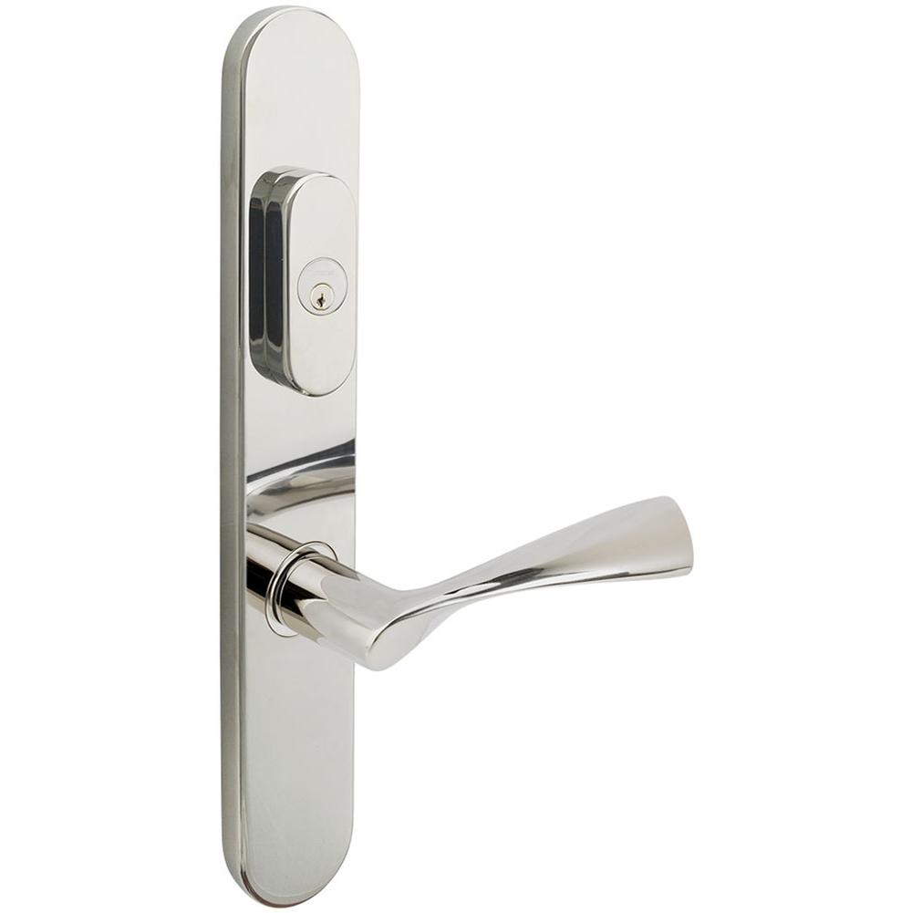 INOX - BP Multipoint 211 Breeze US Entry Lever Low US32 LH - Polished Stainless Steel