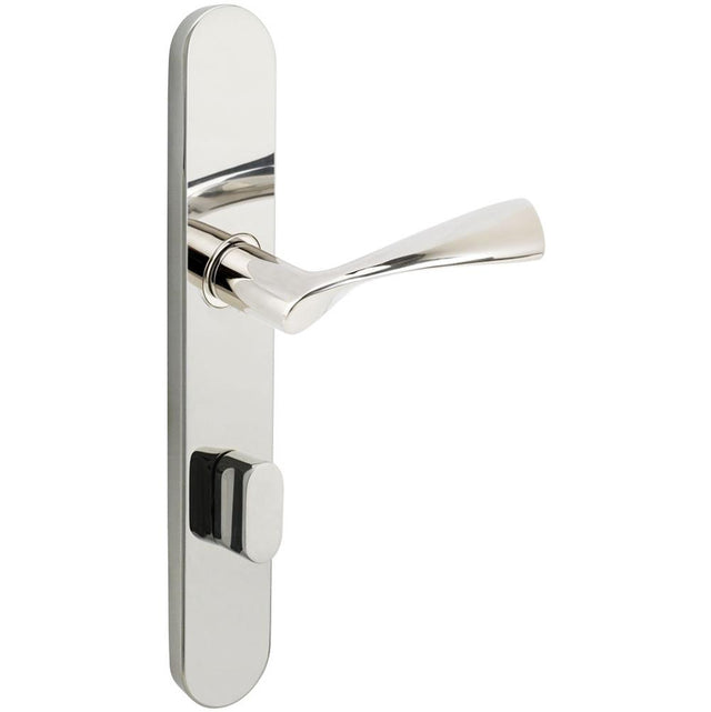 INOX - BP Multipoint 211 Breeze US Entry Lever High US32 LH - Polished Stainless Steel