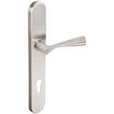 INOX - BP Multipoint 211 Breeze Euro Entry Lever High US32D LH - Satin Stainless Steel