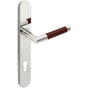 INOX - BP Multipoint 213 Cabernet Euro Entry Lever High US32 RH - Polished Stainless Steel