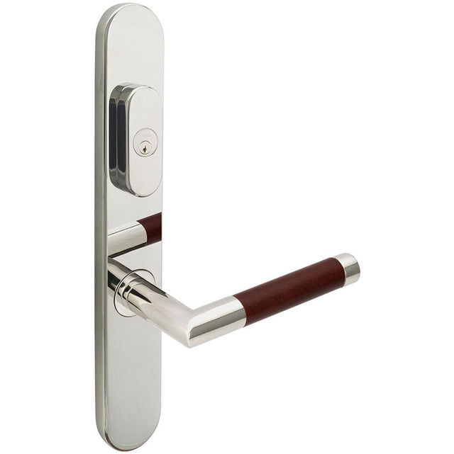INOX - BP Multipoint 213 Cabernet US Entry Lever Low US32 RH - Polished Stainless Steel