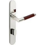 INOX - BP Multipoint 213 Cabernet US Entry Lever High US32 RH - Polished Stainless Steel