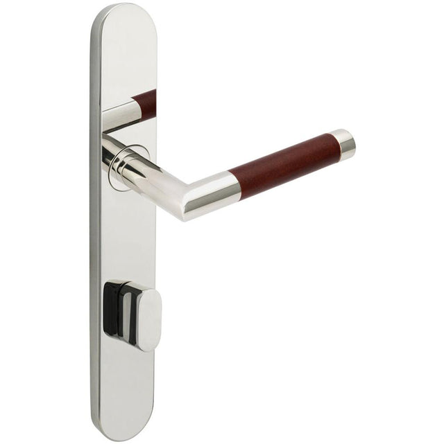 INOX - BP Multipoint 213 Cabernet US Entry Lever High US32 RH - Polished Stainless Steel