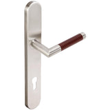 INOX - BP Multipoint 213 Cabernet US Entry Lever High US32D LH - Satin Stainless Steel