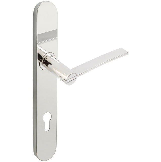 INOX - BP Multipoint 217 Horizon Euro Entry Lever High US32 LH - Polished Stainless Steel