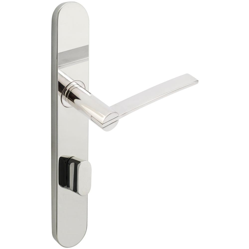 INOX - BP Multipoint 217 Horizon US Entry Lever High US32 LH - Polished Stainless Steel