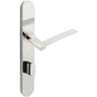 INOX - BP Multipoint 217 Horizon US Entry Lever High US32 LH - Polished Stainless Steel