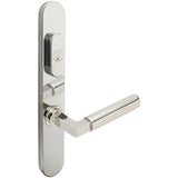 INOX - BP Multipoint 221 Aurora US Entry Lever Low US32 RH - Polished Stainless Steel