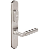 INOX - BP Multipoint 221 Aurora US Entry Lever Low US32D LH - Satin Stainless Steel
