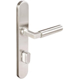INOX - BP Multipoint 221 Aurora US Entry Lever High US32D LH - Satin Stainless Steel