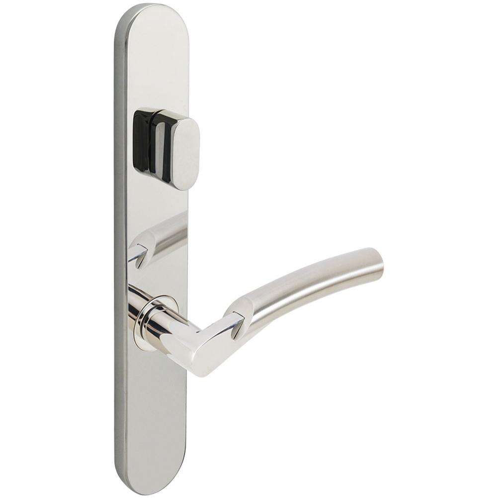 INOX - BP Multipoint 223 Phoenix US Entry Lever Low SP LH - Satin Stainless Steel