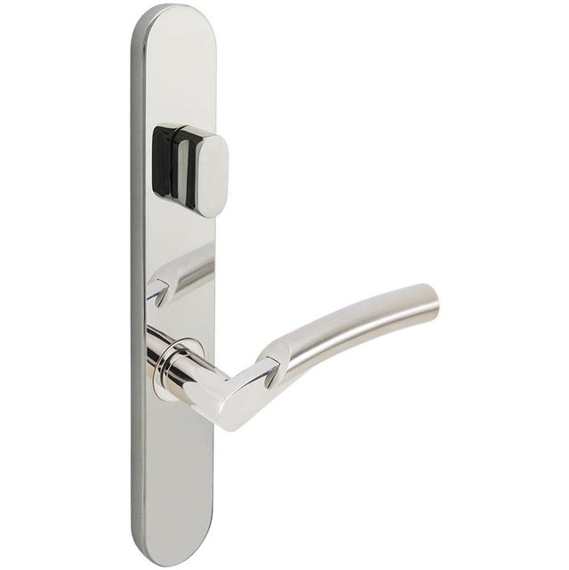 INOX - BP Multipoint 223 Phoenix US Entry Lever Low SP LH - Satin Stainless Steel