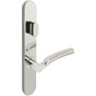INOX - BP Multipoint 223 Phoenix US Entry Lever Low SP LH - Satin Stainless Steel
