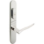 INOX - BP Multipoint 225 Waterfall US Entry Lever Low US32 RH - Polished Stainless Steel