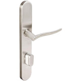INOX - BP Multipoint 225 Waterfall US Entry Lever High US32D LH - Satin Stainless Steel
