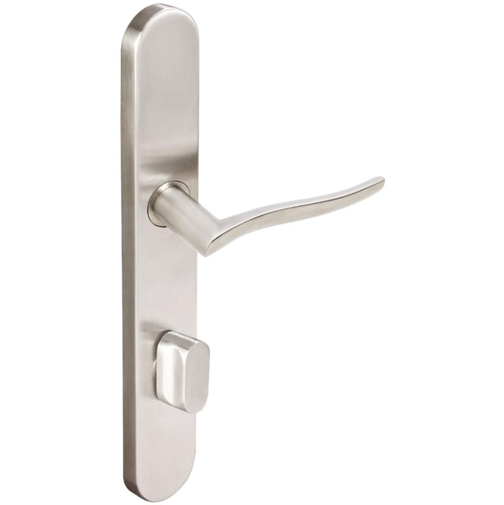 INOX - BP Multipoint 225 Waterfall US Entry Lever High US32D RH - Satin Stainless Steel