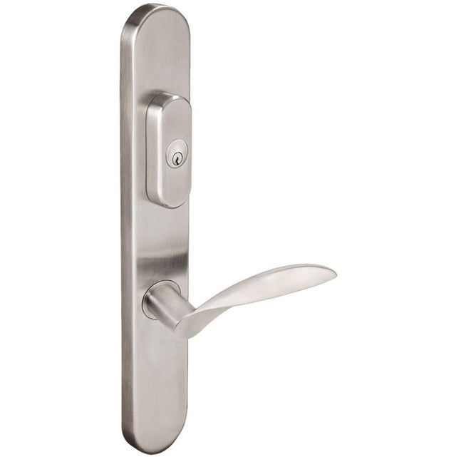 INOX - BP Multipoint 227 Stratus US Entry Lever Low US32D RH - Satin Stainless Steel