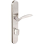 INOX - BP Multipoint 227 Stratus US Entry Lever High US32D LH - Satin Stainless Steel