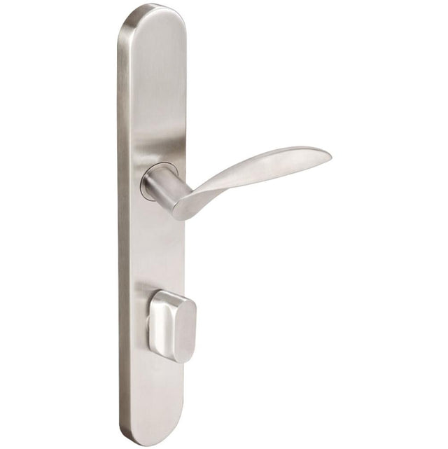 INOX - BP Multipoint 227 Stratus US Entry Lever High US32D RH - Satin Stainless Steel