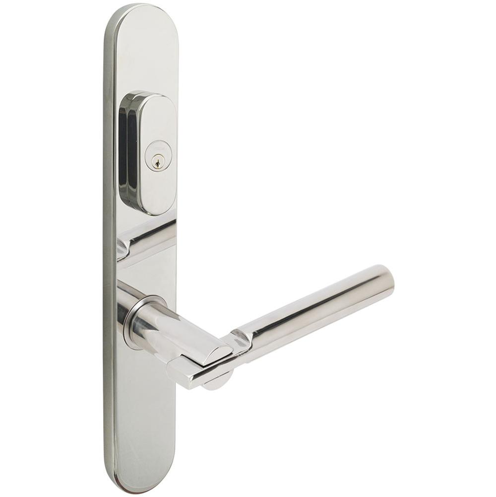 INOX - BP Multipoint 251 Sequoia US Entry Lever Low US32 LH - Polished Stainless Steel