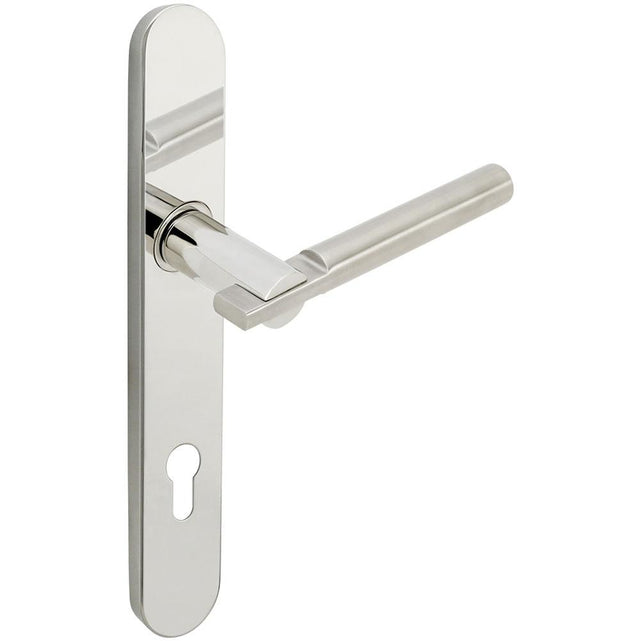INOX - BP Multipoint 251 Sequoia Euro Entry Lever High SP LH - Satin Stainless Steel