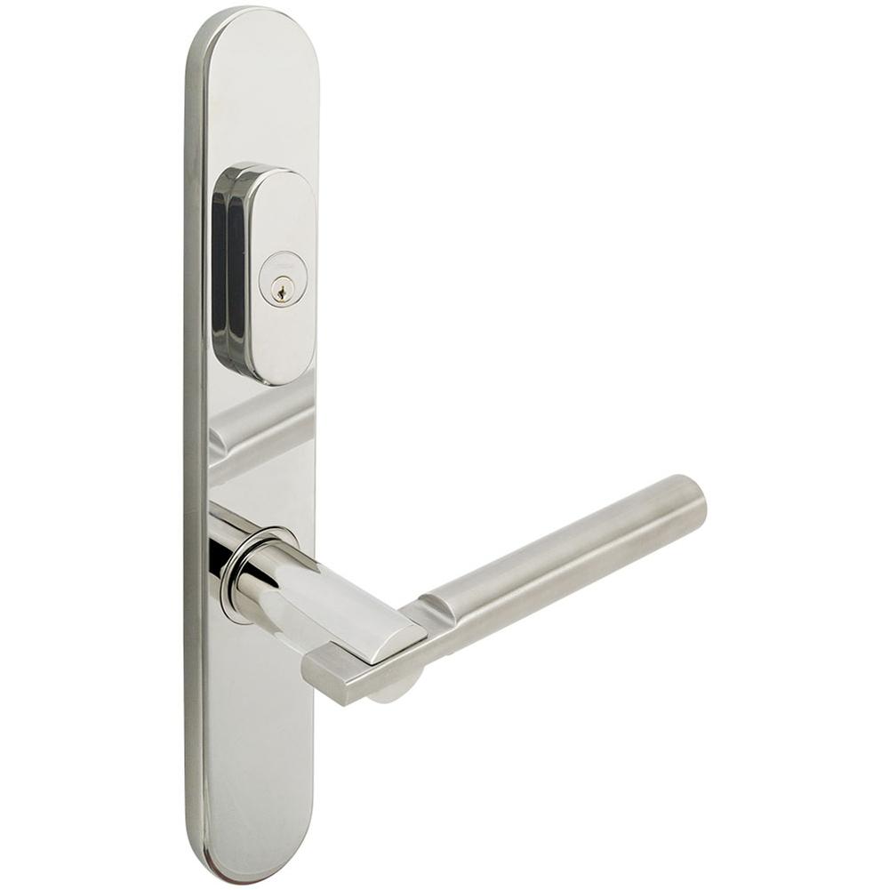 INOX - BP Multipoint 251 Sequoia US Entry Lever Low SP RH - Satin Stainless Steel
