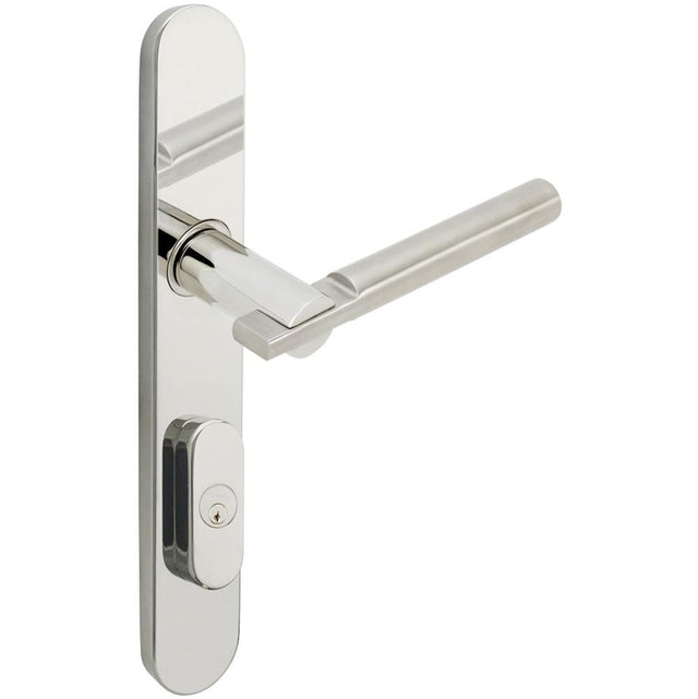 INOX - BP Multipoint 251 Sequoia US Entry Lever High SP RH - Satin Stainless Steel