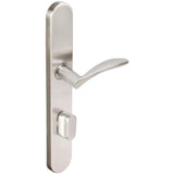 INOX - BP Multipoint 311 Crest US Entry Lever High US32D RH - Satin Stainless Steel