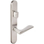INOX - BP Multipoint 344 Ecco US Entry Lever Low US32D LH - Satin Stainless Steel