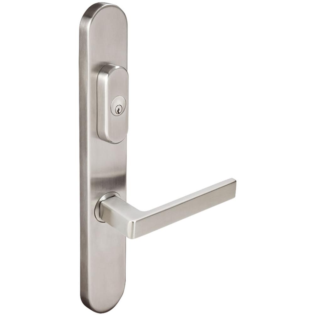 INOX - BP Multipoint 345 Tokyo US Entry Lever Low US32D RH - Satin Stainless Steel
