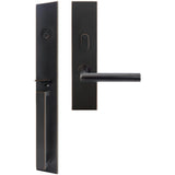 INOX - BW Handleset MT Mortise 105 Frankfurt Entry 2-1/2''  10B RH - Oil Rubbed Bronze