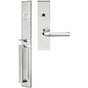 INOX - BW Handleset MT Mortise 108 Vienna Entry 2-1/2''  32 RHR - Satin Stainless Steel