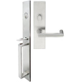 INOX - BW Handleset MT Mortise 109 Stuttgart Entry 2-1/2''  32D RH - Satin Stainless Steel
