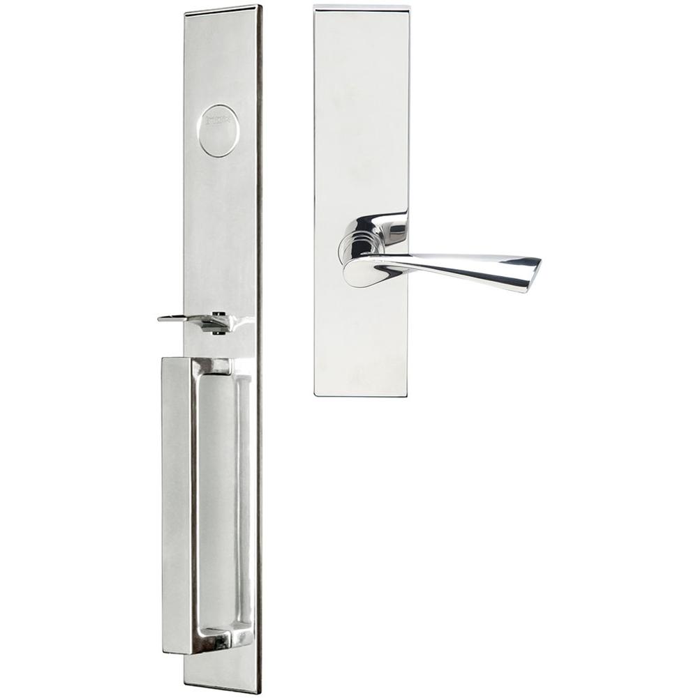INOX - BW Handleset MT Mortise 211 Breeze Full Dummy 32 RH - Polished Stainless Steel