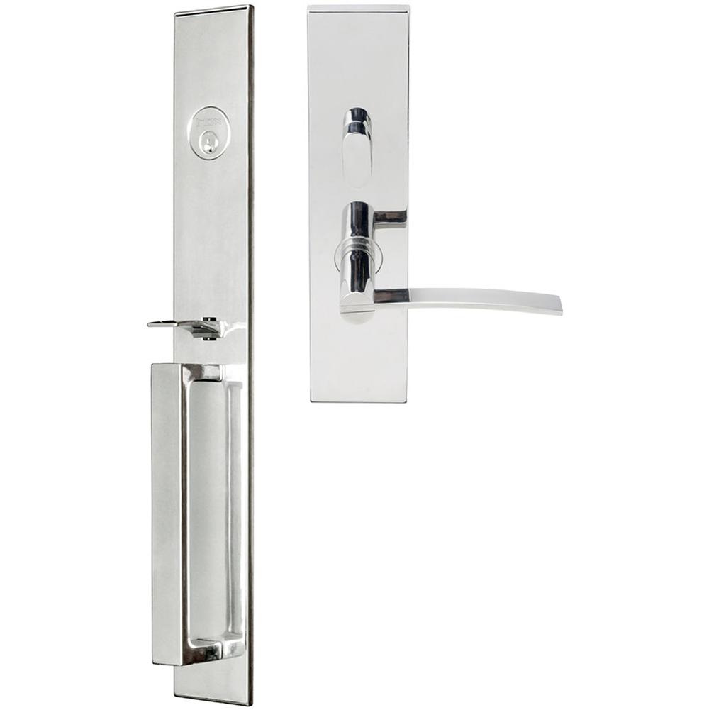 INOX - BW Handleset MT Mortise 217 Horizon Entry 2-1/2''  32 RH - Polished Stainless Steel
